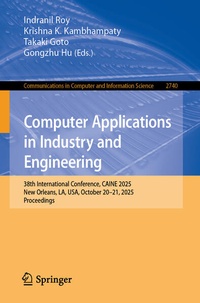 Enlarge image Cover: Computer Applications in Industry and Engineering - Springer