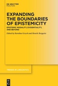 Cover: Expanding the Boundaries of Epistemicity - De Gruyter Mouton