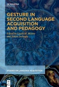 Cover: Gesture in Second Language Acquisition and Pedagogy - De Gruyter Mouton