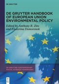 Cover: De Gruyter Handbook of European Union Environmental Policy - De Gruyter