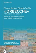 Cover: &raquo;Orbecche&laquo; - De Gruyter