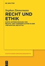 Cover: Recht und Ethik - De Gruyter