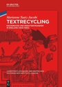 Cover: Textrecycling - De Gruyter Oldenbourg