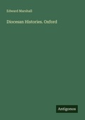 Cover: Diocesan Histories. Oxford - Antigonos Verlag