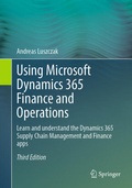 Cover: Using Microsoft Dynamics 365 Finance and Operations - Springer