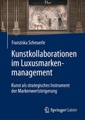 Cover: Kunstkollaborationen im Luxusmarkenmanagement - Springer Gabler