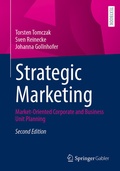 Cover: Strategic Marketing - Springer Gabler
