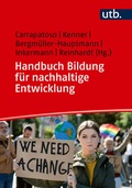 Cover: Handbuch Bildung f&uuml;r nachhaltige Entwicklung - UTB