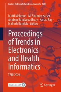 Enlarge image Cover: Proceedings of Trends in Electronics and Health Informatics - Springer