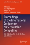 Cover: Proceedings of the International Conference on Sustainable Computing - Springer