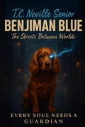 Cover: Benjiman Blue (The Streets Between Worlds, #1) - KVI Network Creations