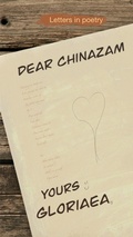 Cover: Dear Chinazam - Gloriaea Creative