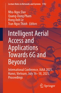 Enlarge image Cover: Intelligent Aerial Access and Applications Towards 6G and Beyond - Springer