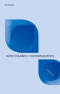 Cover: Oxford Studies in Normative Ethics - Oxford University Press