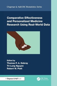 Enlarge image Cover: Comparative Effectiveness and Personalized Medicine Research Using Real-World Data - Chapman & Hall/CRC