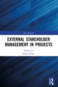 Cover: External Stakeholder Management in Projects - Routledge