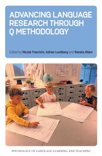 Enlarge image Cover: Advancing Language Research through Q Methodology - Multilingual Matters
