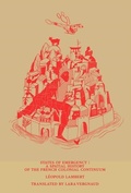 Cover: States of Emergency - Columbia Books on Architecture and the City