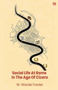 Cover: Social Life At Rome In The Age Of Cicero - Double 9 Books