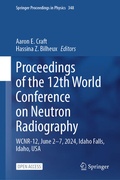 Cover: Proceedings of the 12th World Conference on Neutron Radiography - Springer
