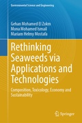 Cover: Rethinking Seaweeds via Applications and Technologies - Springer