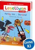 Cover: Lesel&ouml;wen 1. Klasse - Jim ist mies drauf - Fertig, los...Banane! - Loewe