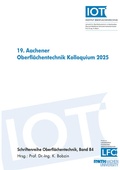 Cover: 19. Aachener Oberfl&auml;chentechnik Kolloquium - Shaker