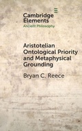 Cover: Aristotelian Ontological Priority and Metaphysical Grounding - Cambridge University Press