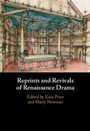 Cover: Reprints and Revivals of Renaissance Drama - Cambridge University Press