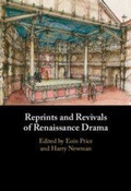 Cover: Reprints and Revivals of Renaissance Drama - Cambridge University Press
