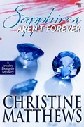 Cover: Sapphires Aren't Forever - A Jewelry Designer Mystery - Riverdale Avenue Books