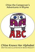 Cover: Chloe Knows Her Alphabet (Chloe the Campervan's Adventures in Rhyme, #8) - Beaten Track Publishing