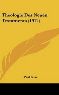 Bild: Theologie Des Neuen Testaments (1912) - Kessinger Publishing