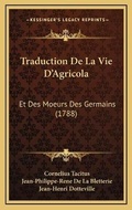 Cover: Traduction De La Vie D'Agricola - Kessinger Publishing