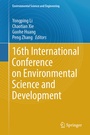 Cover: 16th International Conference on Environmental Science and Development - Springer
