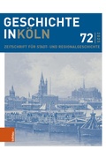 Cover: Geschichte in K&ouml;ln 72 (2025) - B&ouml;hlau