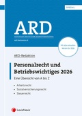 Cover: Personalrecht und Betriebswichtiges 2026 - LexisNexis Verlag ARD ORAC GmbH
