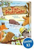 Cover: Die Tier-Feuerwehr (Band 3) - Ein B&auml;r auf d&uuml;nnem Eis - Loewe