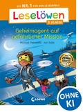 Cover: Lesel&ouml;wen 3. Klasse - Geheimagent auf gef&auml;hrlicher Mission - Loewe