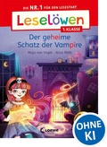 Cover: Lesel&ouml;wen 1. Klasse - Der geheime Schatz der Vampire - Loewe