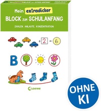 Enlarge image Cover: Mein extradicker Block zum Schulanfang - Loewe