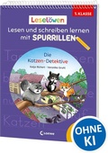 Cover: Lesel&ouml;wen - Lesen und schreiben lernen mit Spurrillen - Die Katzen-Detektive - Loewe