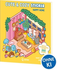 Enlarge image Cover: Cute & Cozy Sticker - Happy Home - Loewe