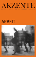 Cover: Akzente: Arbeit - Dittrich Verlag ein Imprint der Velbr&uuml;ck GmbH B&uuml;cher und Medien