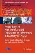 Cover: Proceedings of 24th International Conference on Informatics in Economy (IE 2025) - Springer