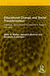 Enlarge image Cover: Educational Change and Social Transformation - Routledge