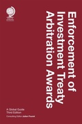 Bild: Enforcement of Investment Treaty Arbitration Awards, Third Edition - Globe Law and Business Limited