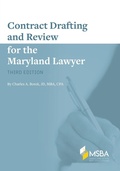 Bild: Contract Drafting and Review for the Maryland Lawyer - Maryland State Bar Association