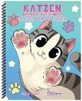 Cover: Katzen Malbuch fuer Kinder im Alter von 4-8 Jahren - Young Dreamers Press