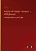 Cover: Acad&eacute;mie des sciences, belles-lettres et arts de Besan&ccedil;on - Outlook Verlag